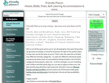 Tablet Screenshot of friendly-places.com