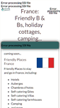 Mobile Screenshot of france.friendly-places.com